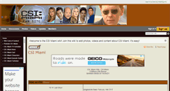 Desktop Screenshot of csimiamifanwiki.com